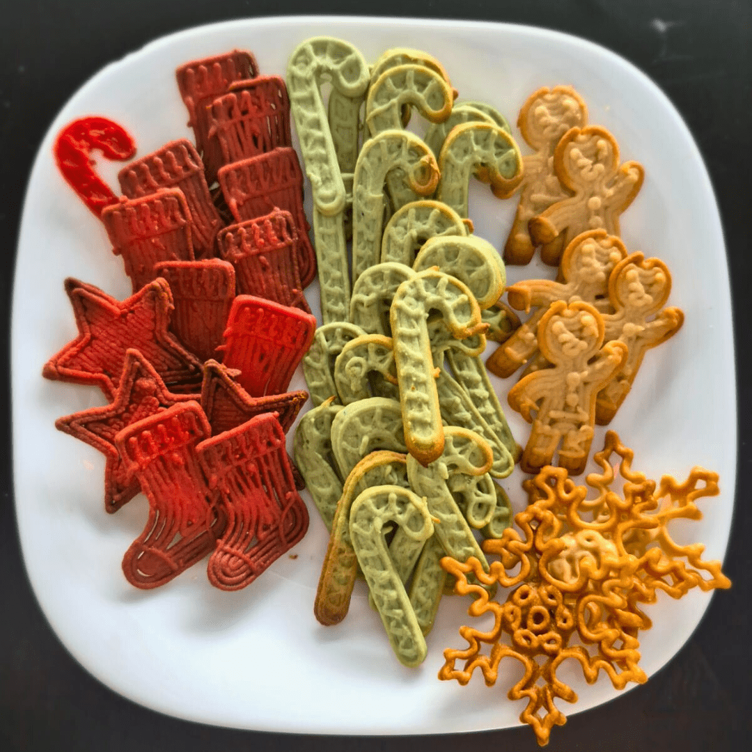 Kit 2 STLs para Cookies 3D (acompanha receita)